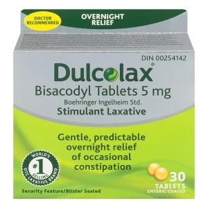 DULCOLAX TABLETS 30'S