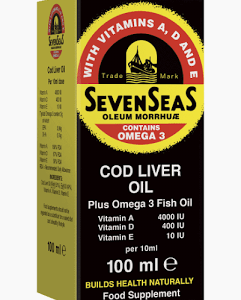SEVEN SEAS COLD LIVER OIL 100ML